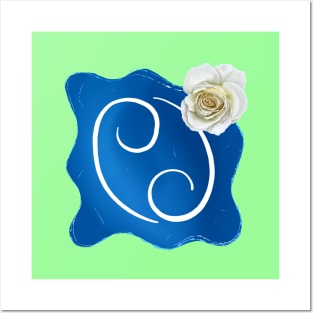 Cancer Zodiac Sign June July Birthday Horoscope Posters and Art